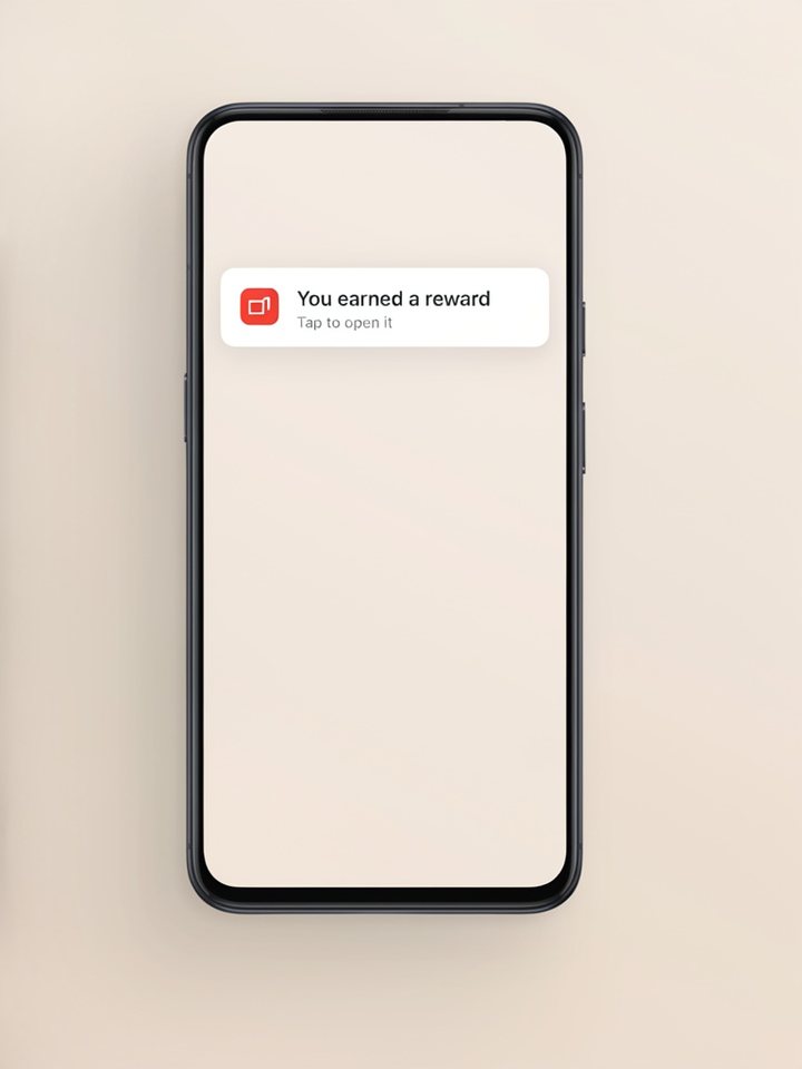 Push Notifications ad example